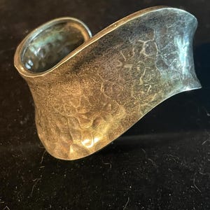 Vintage Silver Wavy Cuff - Etsy - Page 2
