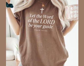 Comfort Colors Faith Shirt Unisex T-shirt, Religious Tee, Christian Bible Verse Apparel, Spiritual Clothing, Religious Gift