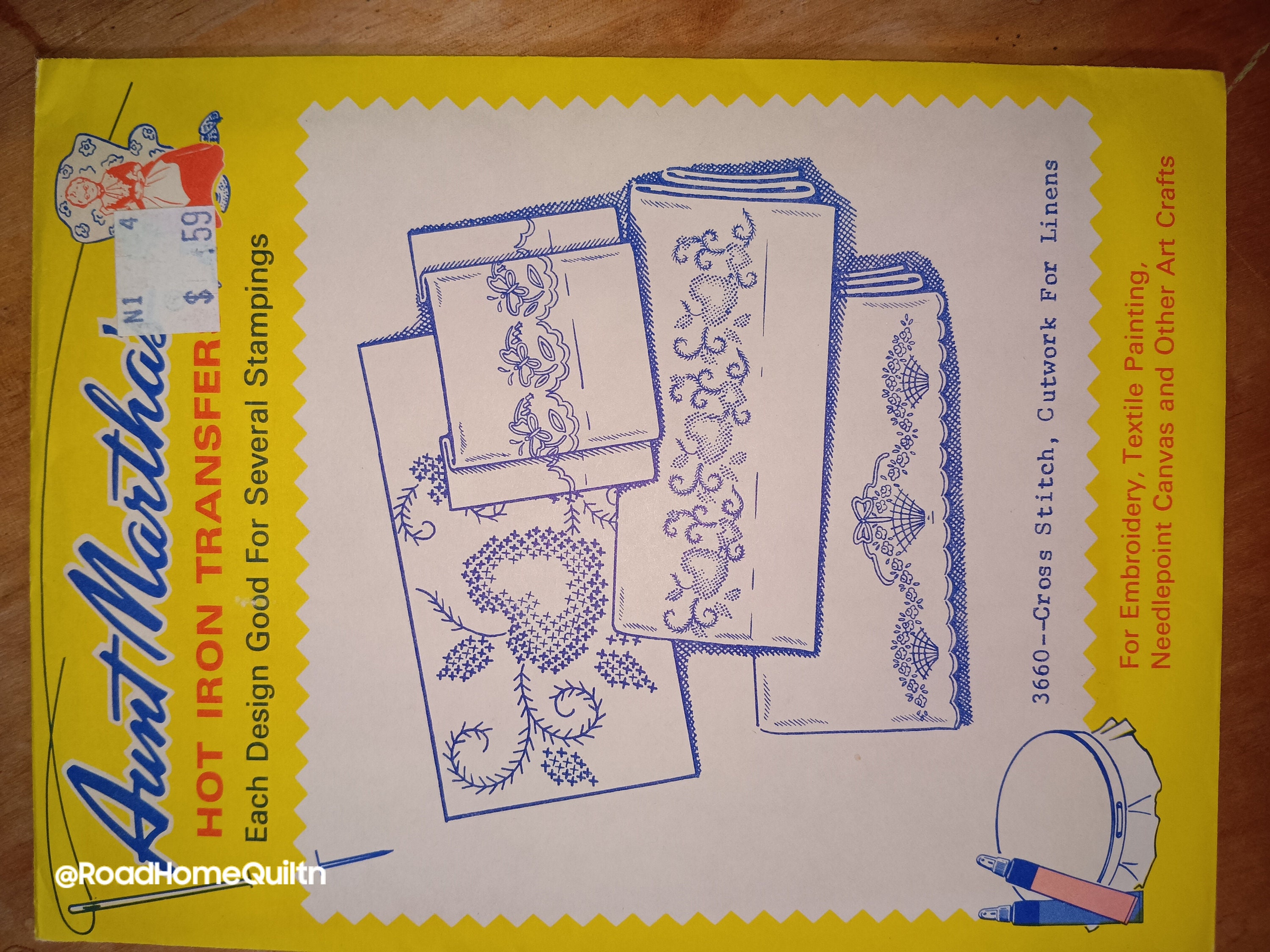 Nine Aunt Martha Iron on Transfer Patterns - Etsy