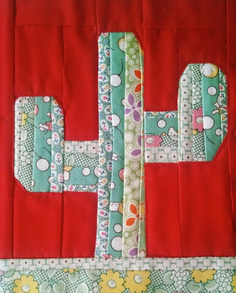 Random Desert 3 Improv Quilt Blocks PDF Pattern Etsy