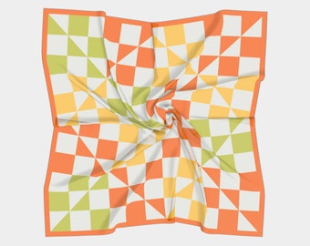 Citrus Patchwork Scarf