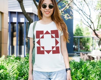 First Responders' Barn Block Ladies' T-Shirt