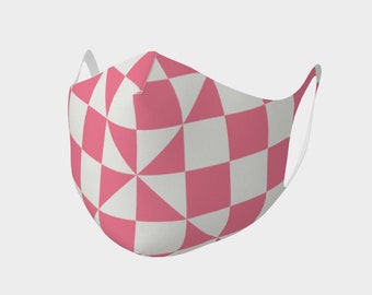 Pink Patchwork Mask