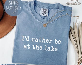 Comfort Colors Lake Shirt, Lake Lover Tee