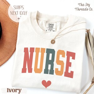 Nurse Shirt or Sweatshirt: Cute Nurse Appreciation Gift Tee for Women