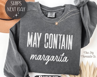 Camiseta Margarita Comfort Colors®, divertida camiseta de cóctel, regalo para ella, sudadera Margarita, atuendo del Cinco de Mayo, camiseta para vacaciones en la playa