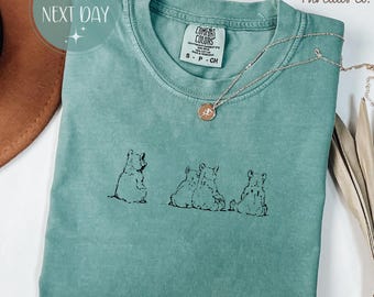 Camiseta Comfort Colors Bear: Camiseta para amantes de la vida salvaje
