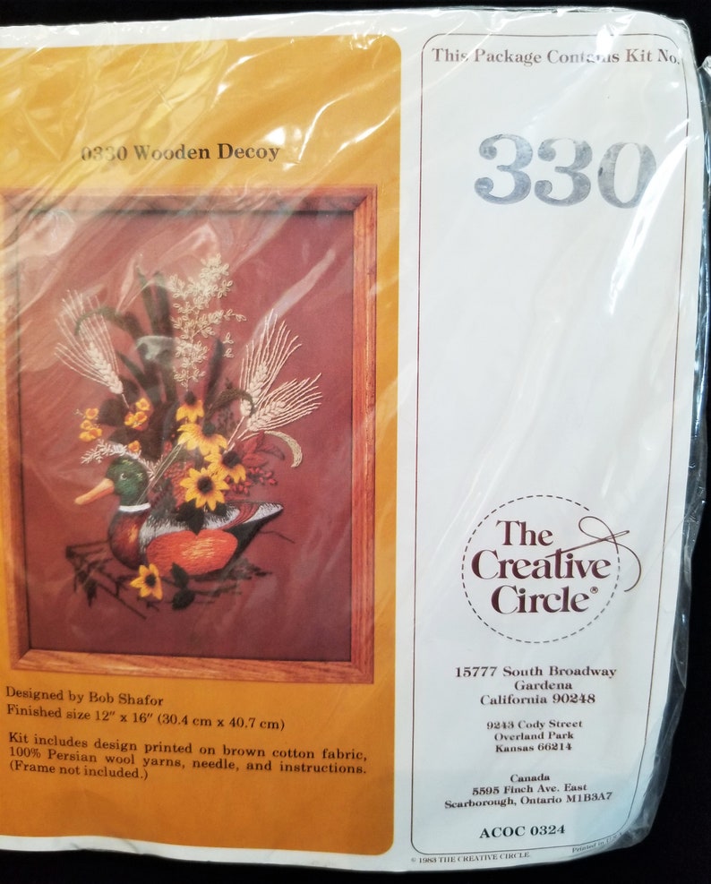 Support à broder,Kit de broderie avec fil de laine pour débutants