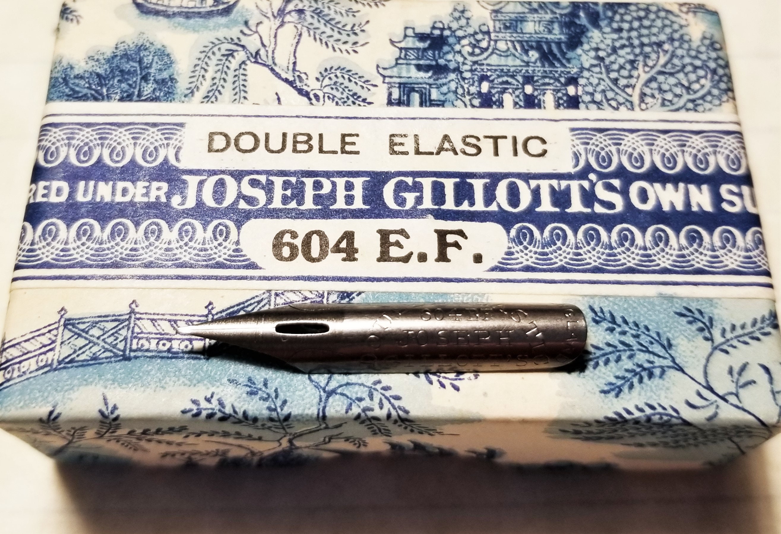 Joseph Gillott's 604 EF, Double Elastic, One Nib, Genuine Dream
