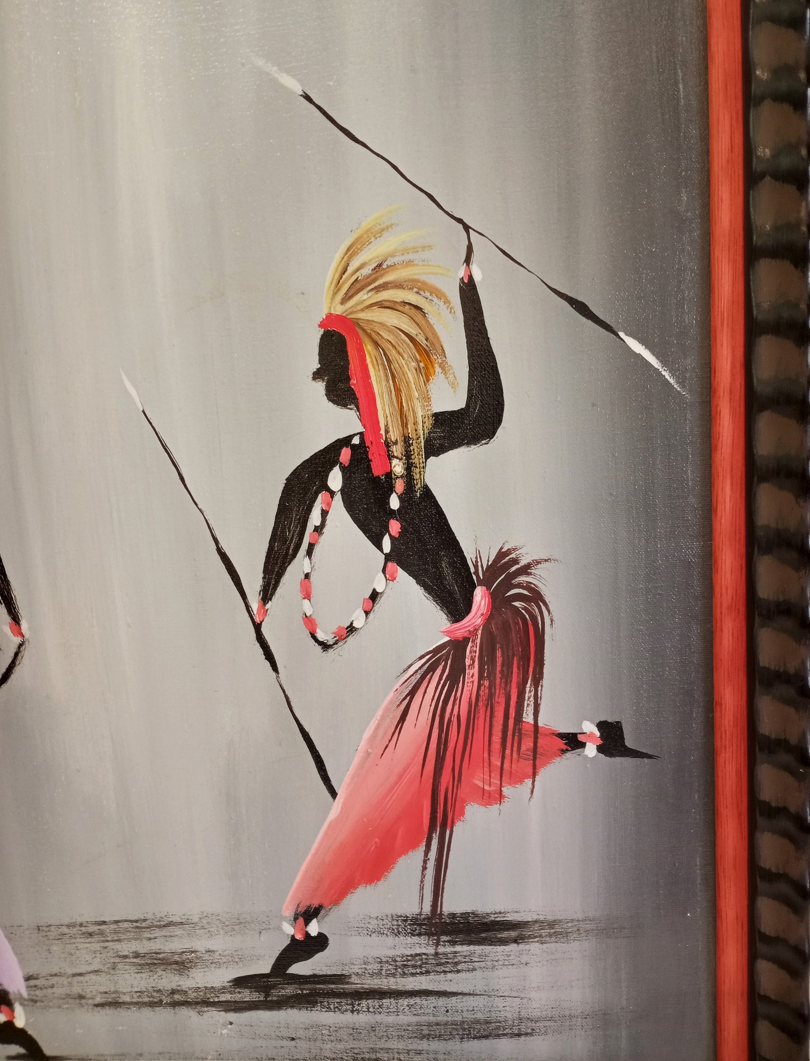 Pair Nairobi MCM Paintings Art Africa Kenya Art Framed Etsy