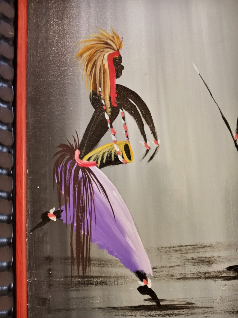 Pair Nairobi MCM Paintings Art Africa Kenya Art Framed Etsy