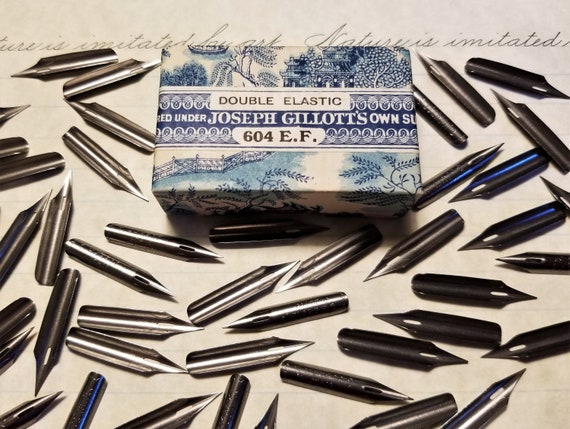 Joseph Gillott's 604 EF, Double Elastic, One Nib, Genuine Dream