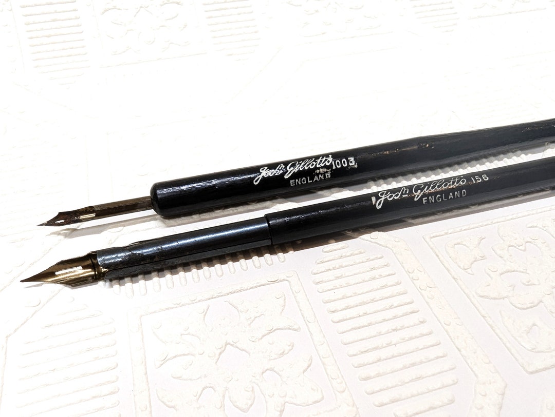 Set of Joseph Gillott's Pen Nib Holders, 156 1003, Genuine