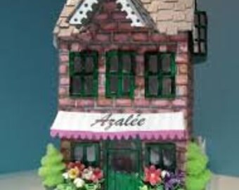 Sizzix Tim Holtz Village Dwelling 4点 Tim Holtz Sizzix Thinlits #662699, Village Fixer Upper, Village