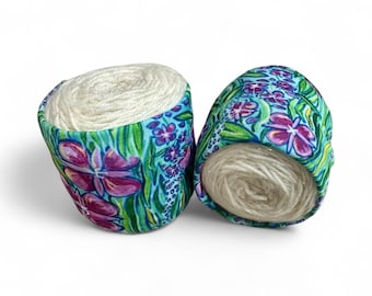 Otter Size Yarn Hugger: Fireweed Blossom Pattern Knitting Notion, Yarn Bowl Alternative