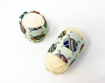 Standard Yarn Hugger: Yarn Ball with Knitting Needles knitting crochet notion