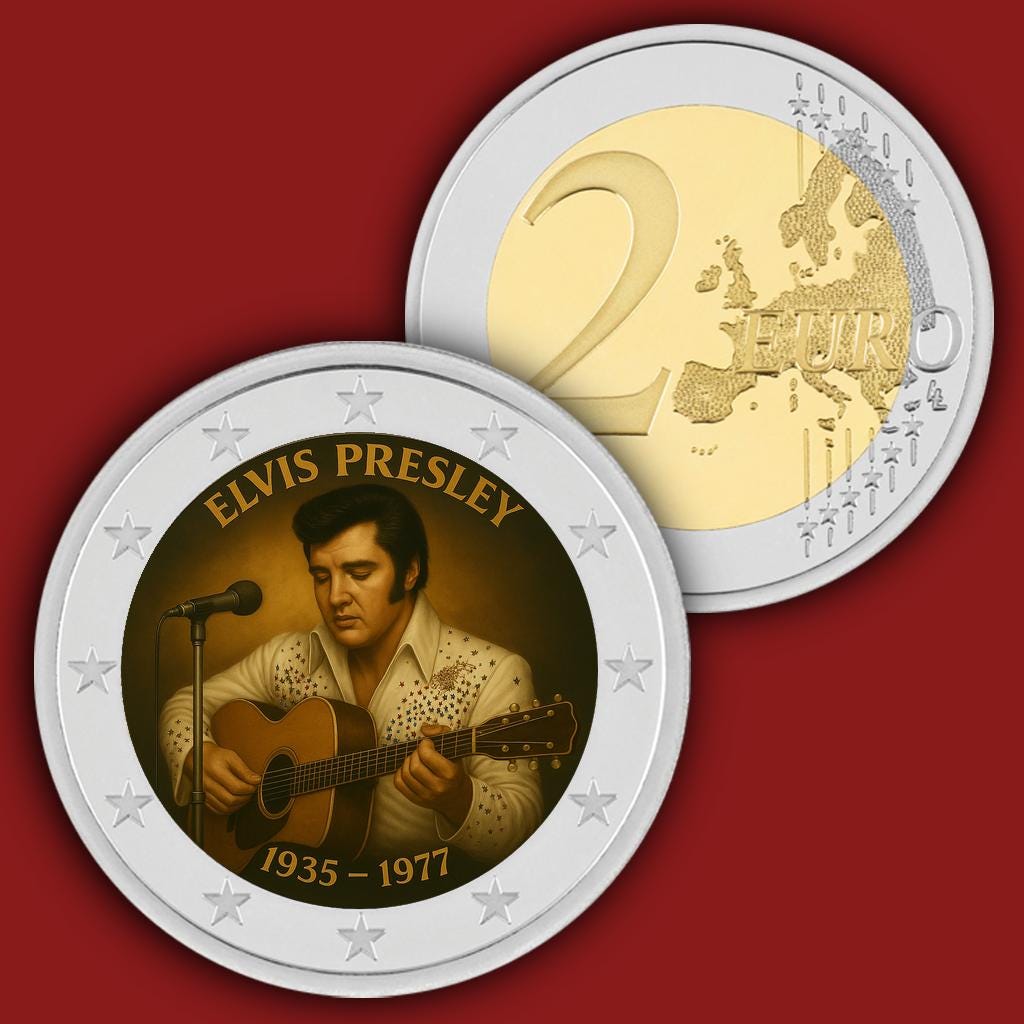 Elvis presley coin - Etsy 日本