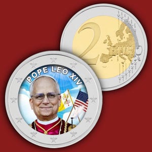 Coin - Pope Leo XIV. A002 - 2 EURO - VATICAN