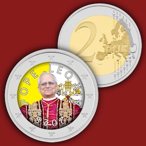 Coin - Pope Leo XIV. A003- 2 EURO - VATICAN