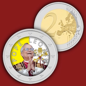 Münze - Pope Leo XIV. A001- 2 EURO - VATIKAN
