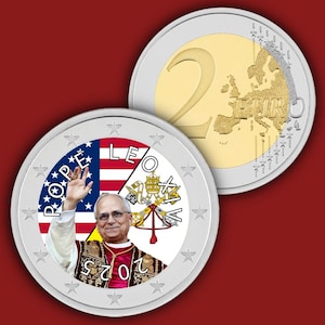 Coin - Pope Leo XIV. A006 - 2 EURO - VATICAN