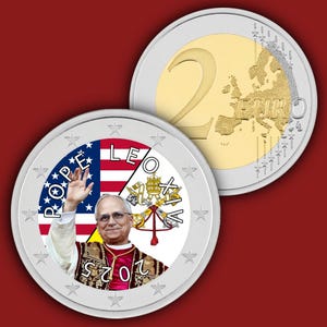 Coin - Pope Leo XIV. A006 - 2 EURO - VATICAN