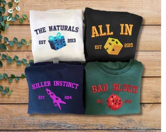 The Naturals Series Book Embroidered Sweatshirt, Hawthorne House Sweater, Jennifer Lynn Barnes, the Hawthorne Legacy, Bookish Merch