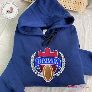 Boys of Tommen Embroidered Shirt – Johnny Kavanagh, Joey Lynch – Binding 13 & Keeping 13 – Tommen College Bookish Crewneck