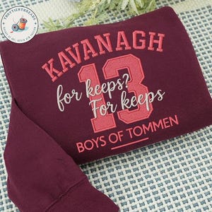 Boys of Tommen Sweatshirt | Custom Book Series Hoodie | Binding 13 Gift for Bookworm | Personalized Birthday Shirt for Friend