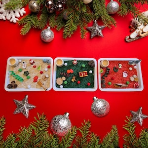 Christmas Sensory Bins