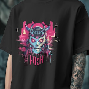 Cyberpunk Samurai T-Shirt | Japanese Aesthetic Tee | Unisex Streetwear "Cyberpunk 2077 Inspired Tee |