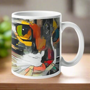 Cat Mug, Cute Cat Mug, Cat Lovers Coffee Mug, Cat Gifts For Her, Cat Mug Gift, Coffee Mug, Tea Mug, Hero