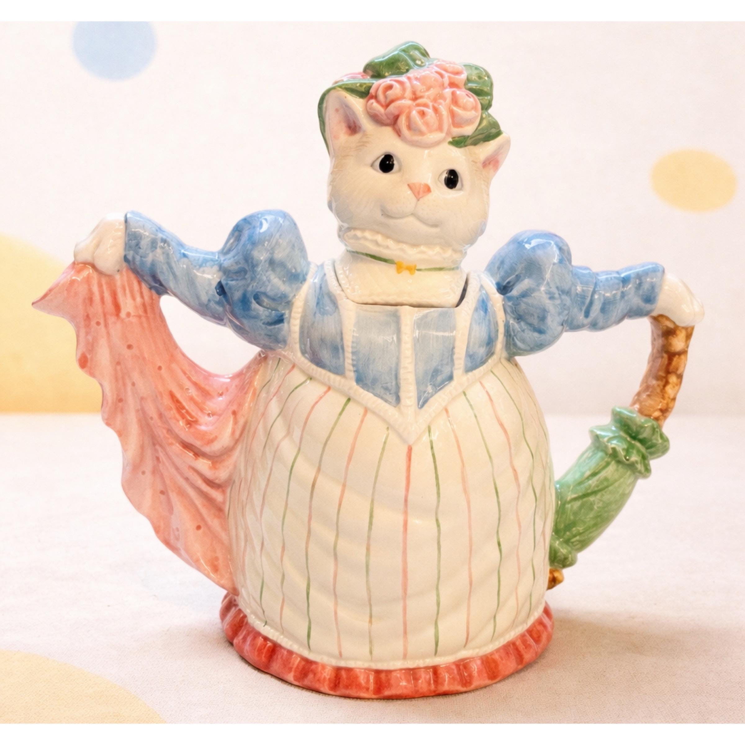 Avon Cat Teapot - Etsy