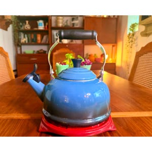 Le Creuset Kettle Blue - Etsy