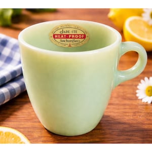 Vintage Jadeite Mugs - Etsy