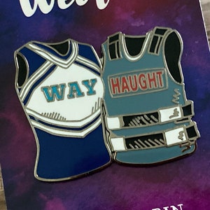 Wayhaught Pin, Enamel Pin, Wynonna Earp, Waverly Earp, Nicole Haught, LGBTQ, Lesbian Gift, Fandom, Fangirl image 1