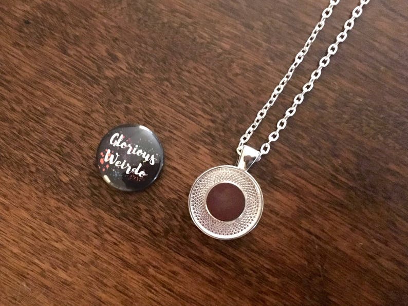 Pendant Interchangeable Necklace Fandom Jewelry Etsy