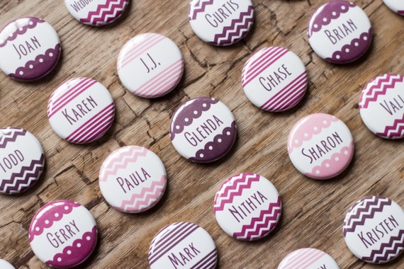 Schaltflache Escort Karten Hochzeit Namensschilder Tags Etsy