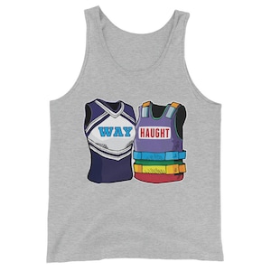 Wayhaught Tank Top, Wynonna Earp Tank, Nicole Haught, Waverly Earp, Rainbow Tank Top, Queer Pride, Way Haught Tank, Earper Shirt