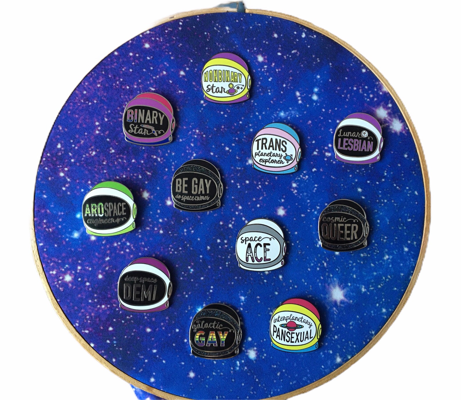 Nonbinary Pride Enamel Pin Nonbinary Star Soft Enamel Etsy