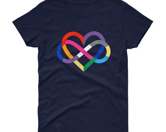 Polyamory fierté T-shirt femme