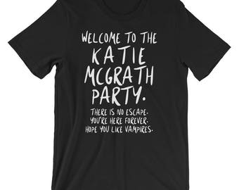 Katie McGrath Short-Sleeve Unisex T-Shirt