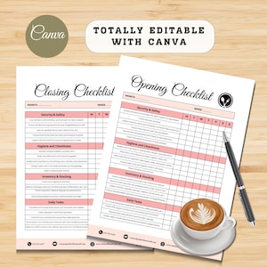 Bar Inventory Checklist, Digital PDF for Liquor Management, Bartender Supplies, Beverage Stock Control, Canva editable template