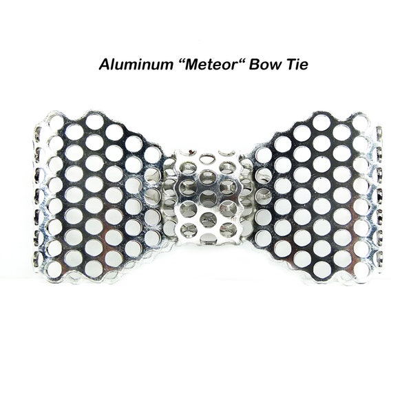 Noeud Papillon en Aluminum, Style Perforation de 5mm