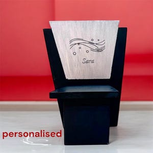 Miniature Chairs, 1:6 scale, Dollhouse Furniture, Chairs For Barbie