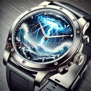 Electric Storm Watch – High Definition Illustration