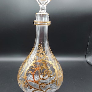 Crystal SAINT LOUIS very rare CLUNY model exceptional wine carafe