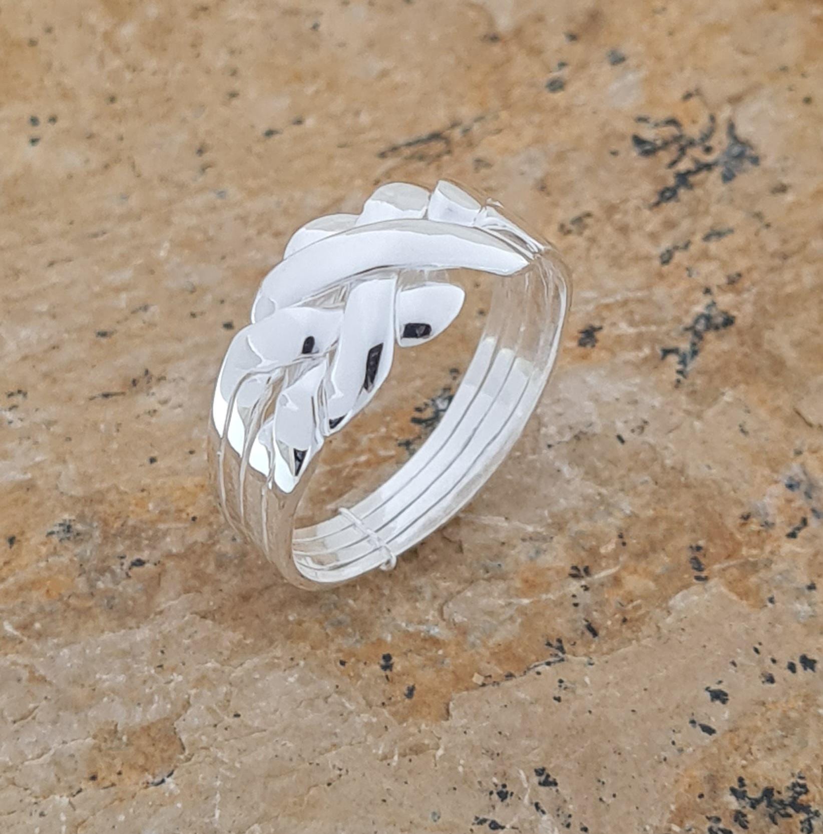 Bague Puzzle à 5 Bandes - Taille 9 - Marque Sundance, Neuve Sans Emballage