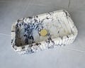 Calacatta Viola Marble Sink, Hand-Carved Vessel Vanity Bathroom Stone Basin
