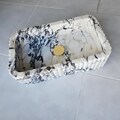 Calacatta Viola Marble Sink With Ribbed Side, Bathroom Vanities or as a Vessel Sink Luxurious